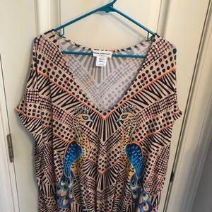 Mara Hoffman swim caftan cover up